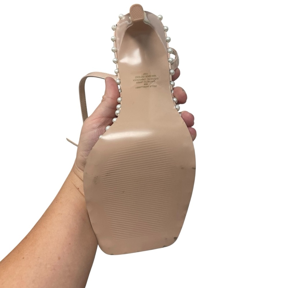 Steve Madden Zelle Pearl Sandal in Blush 9 - Picture 7 of 9